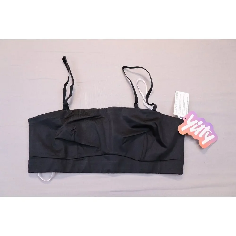 NEW Yitty Headliner Shaping Bandeau Black Tube Removable Strap Size L - Picture 3 of 5